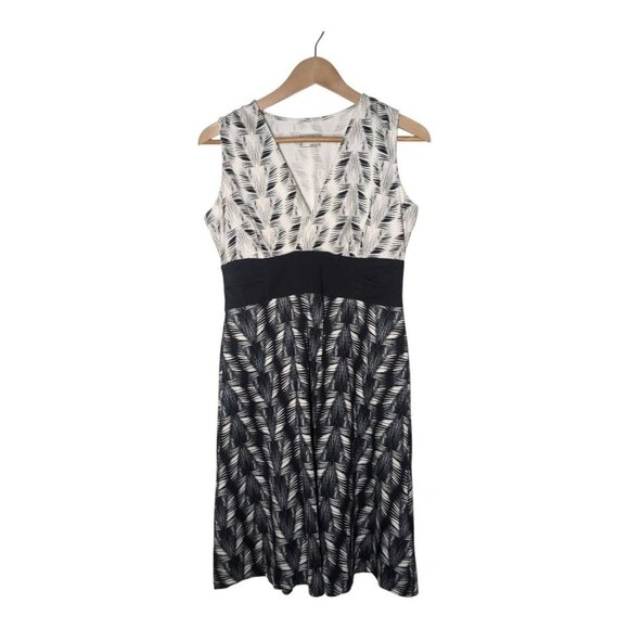 Patagonia Sleeveless Midi Dress Palm Print Womens Size Medium - Picture 1 of 7